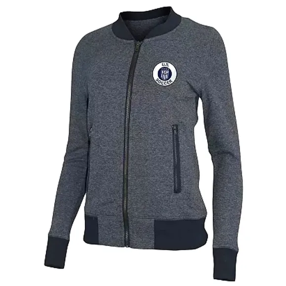 🆕️ NEW ERA Navy French Terry U.S. Soccer Full-Zip Jacket SIZE: M