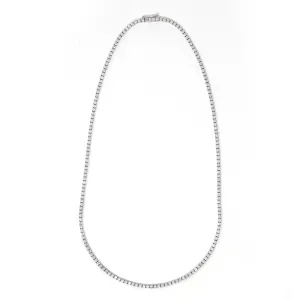 14K Gold 10.42CT Diamond Tennis Necklace