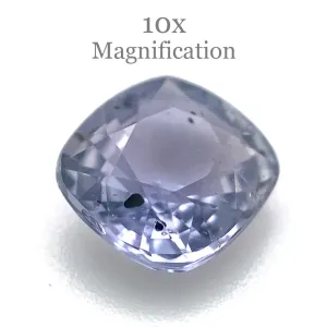 1.71ct Cushion Light Blue Sapphire Unheated