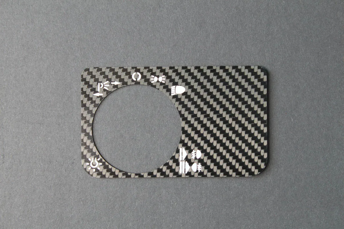 190E (W201) - Extras kit - Carbon fiber trim - 4 PIECES