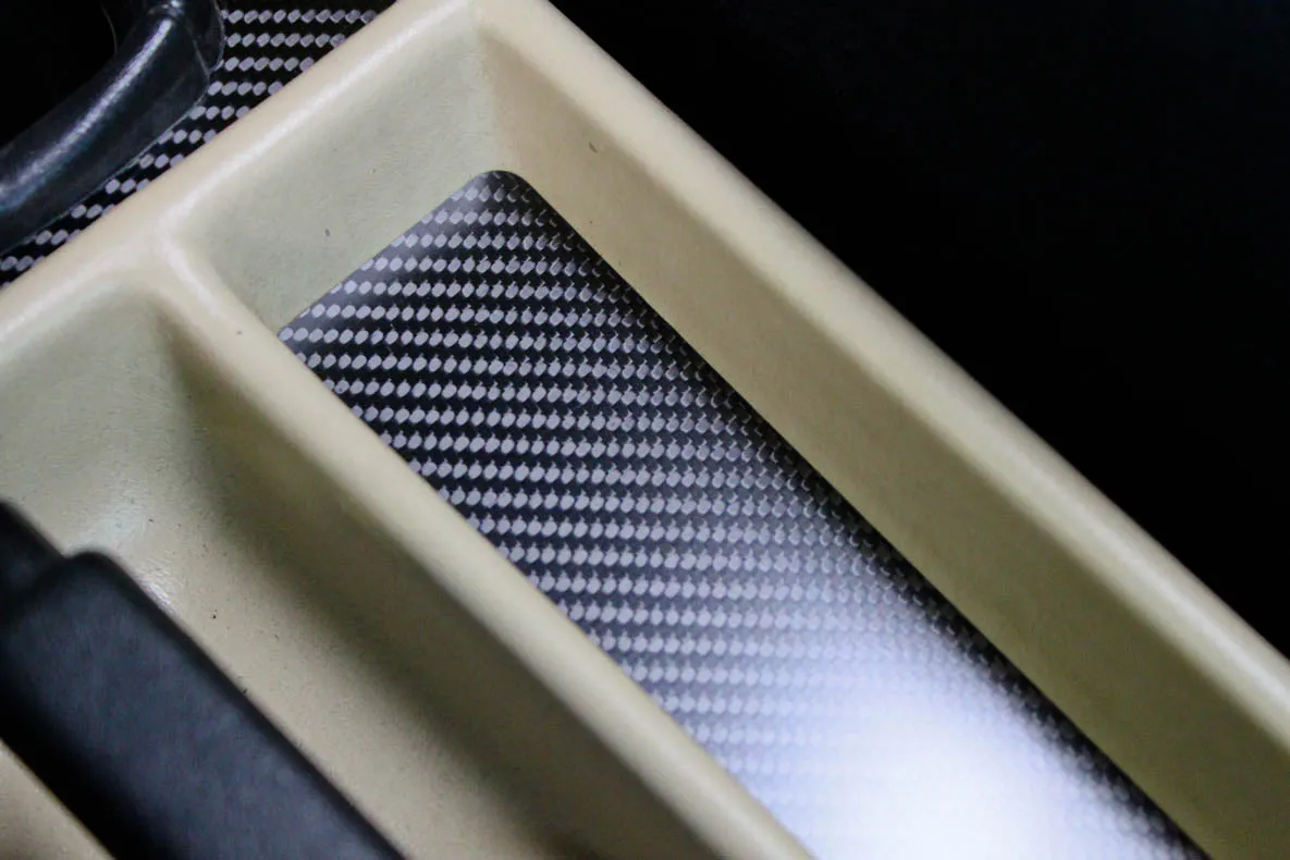 190E (W201) - Extras kit - Carbon fiber trim - 4 PIECES