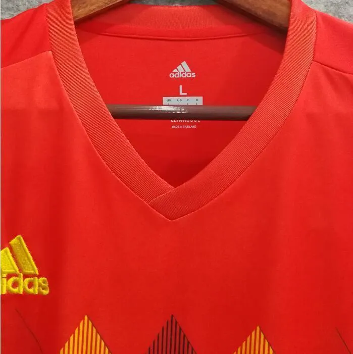 2018 Men Belgium Jersey Stadium Home Soccer Jersey World Cup Jersey Fanatics