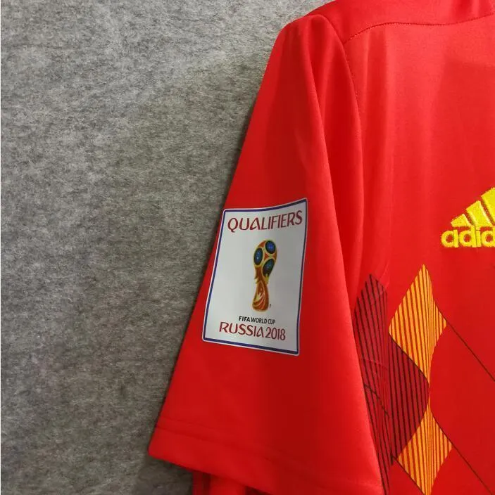 2018 Men Belgium Jersey Stadium Home Soccer Jersey World Cup Jersey Fanatics