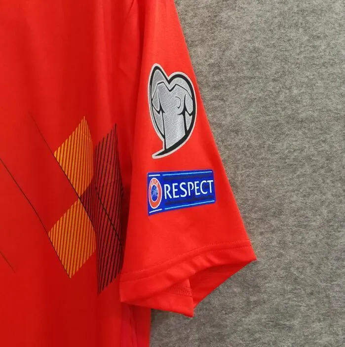 2018 Men Belgium Jersey Stadium Home Soccer Jersey World Cup Jersey Fanatics