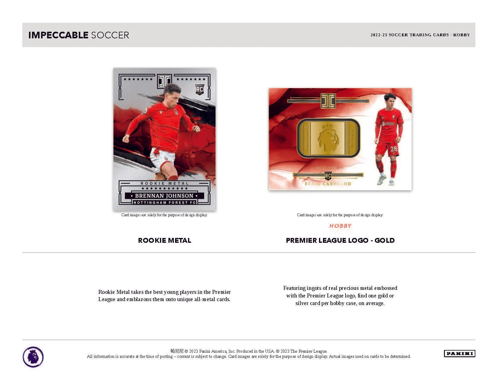 2022 Panini Impeccable Football Hobby Case