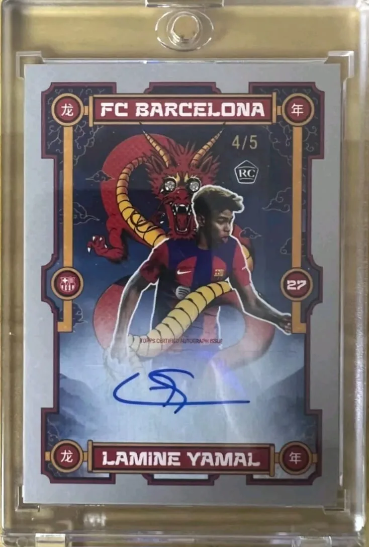 2023-24 Topps FB Barcelona The Year of The Dragon