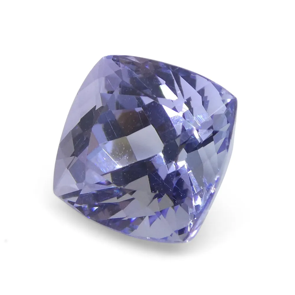 2.05ct Square Cushion Violet Blue Tanzanite from Tanzania