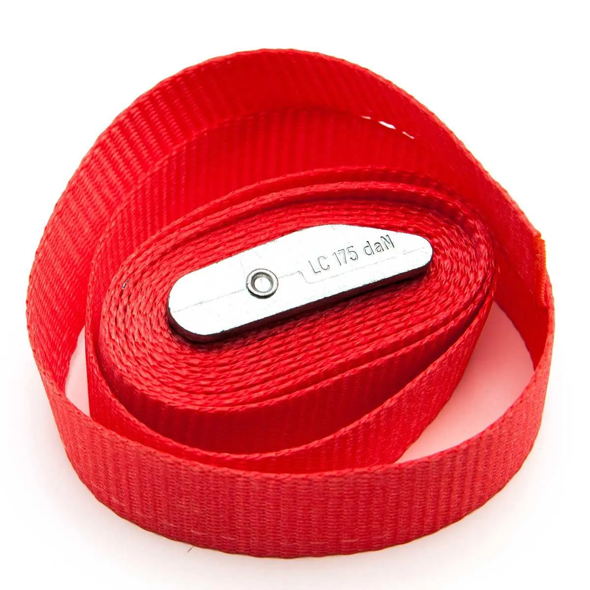 25mm Webbing Cam Strap - Red - 2 Metre