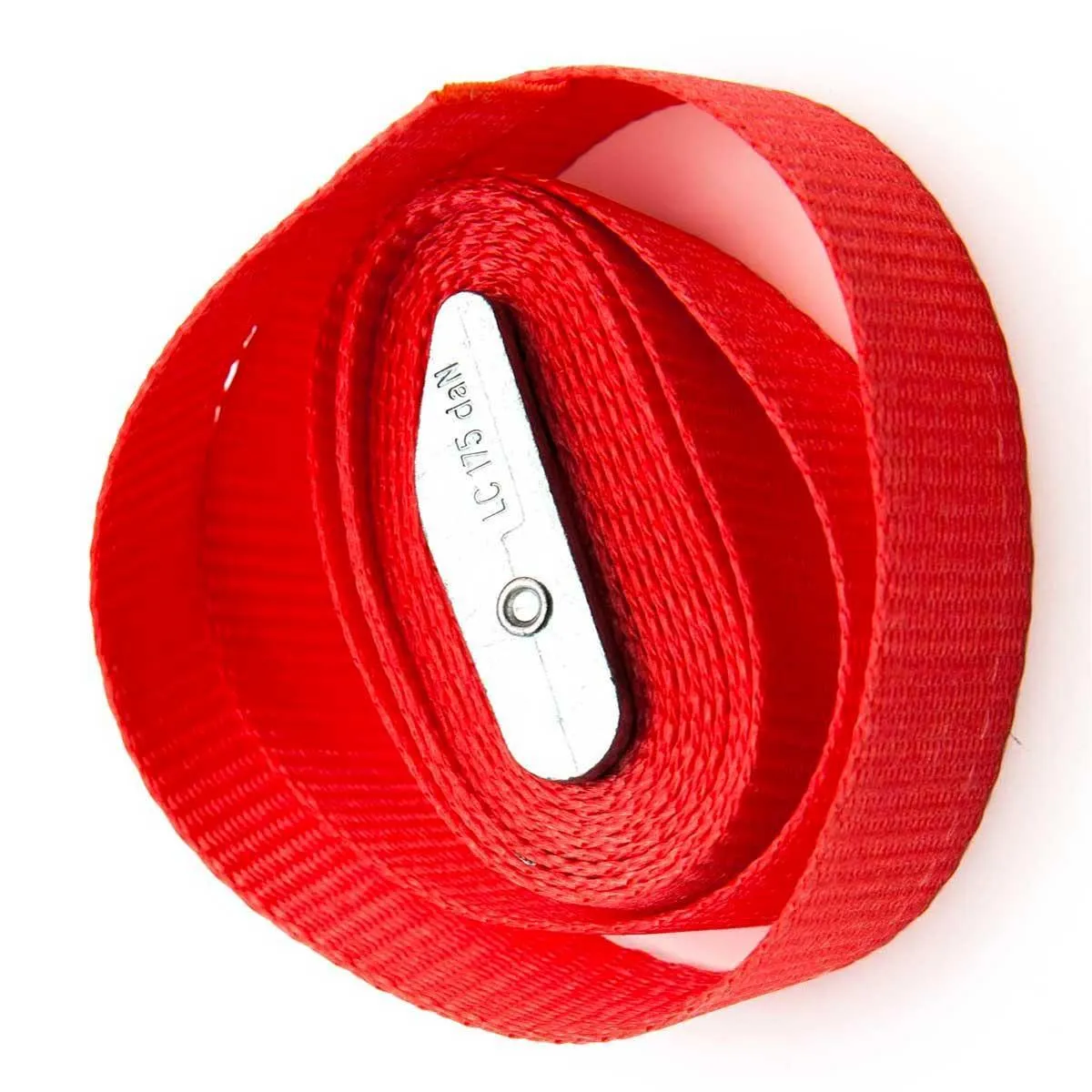 25mm Webbing Cam Strap - Red - 2 Metre