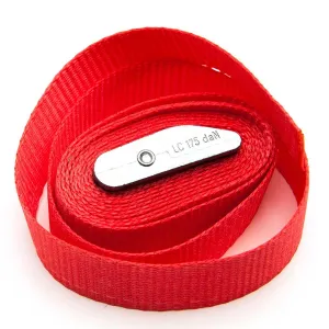25mm Webbing Cam Strap - Red - 2 Metre