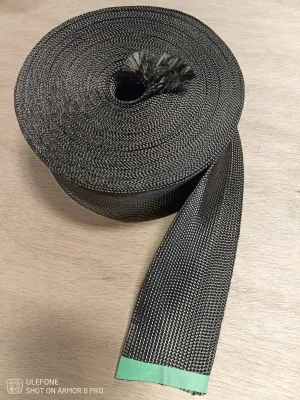 2" Biaxial 3k Carbon Tape per yard