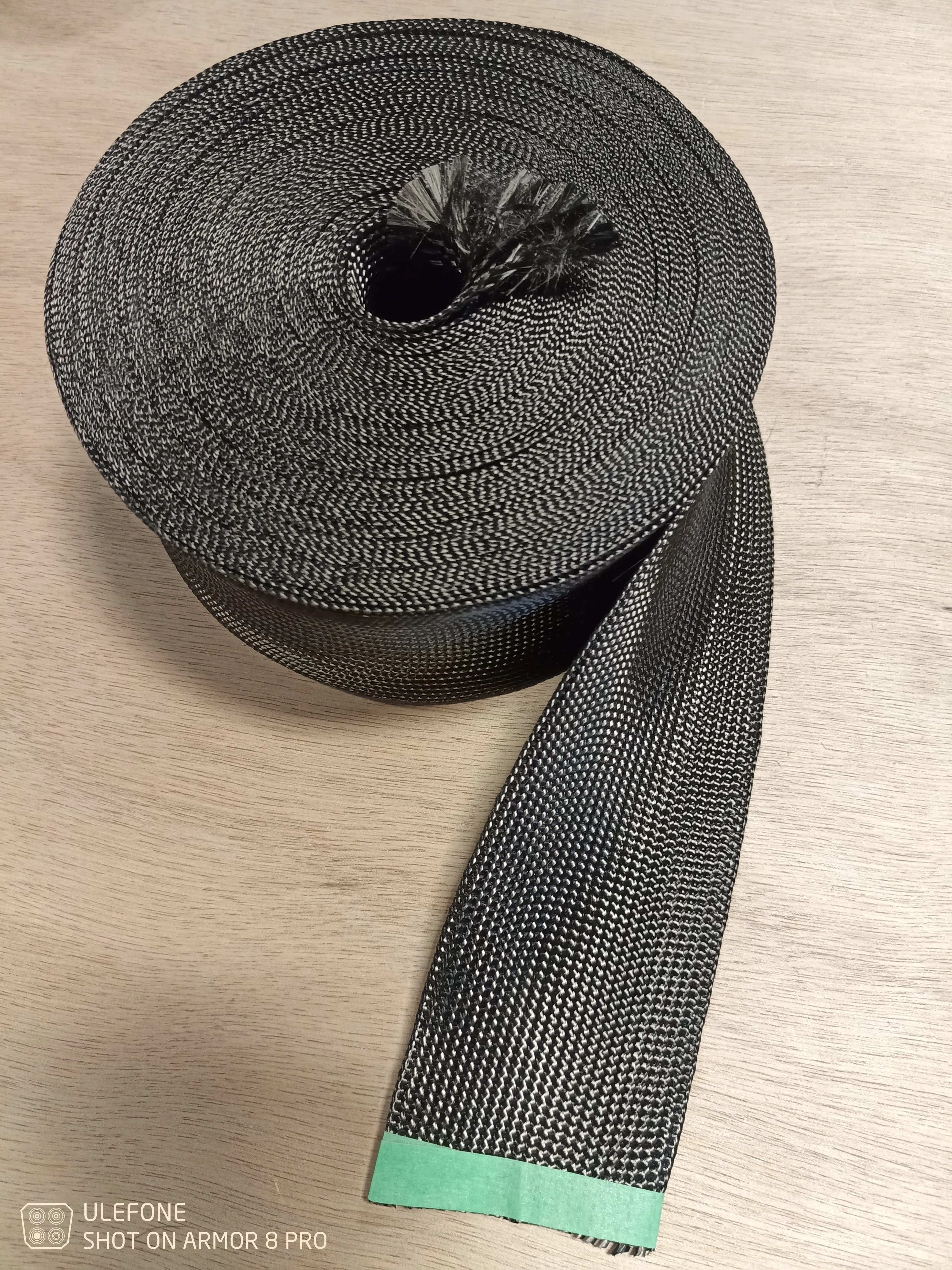 2" Biaxial 3k Carbon Tape per yard