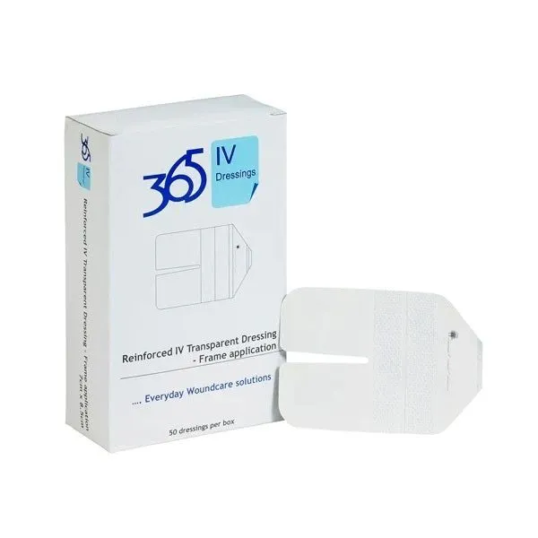 365 IV Latex Free Reinforced Dressings 5cm x 5.7cm