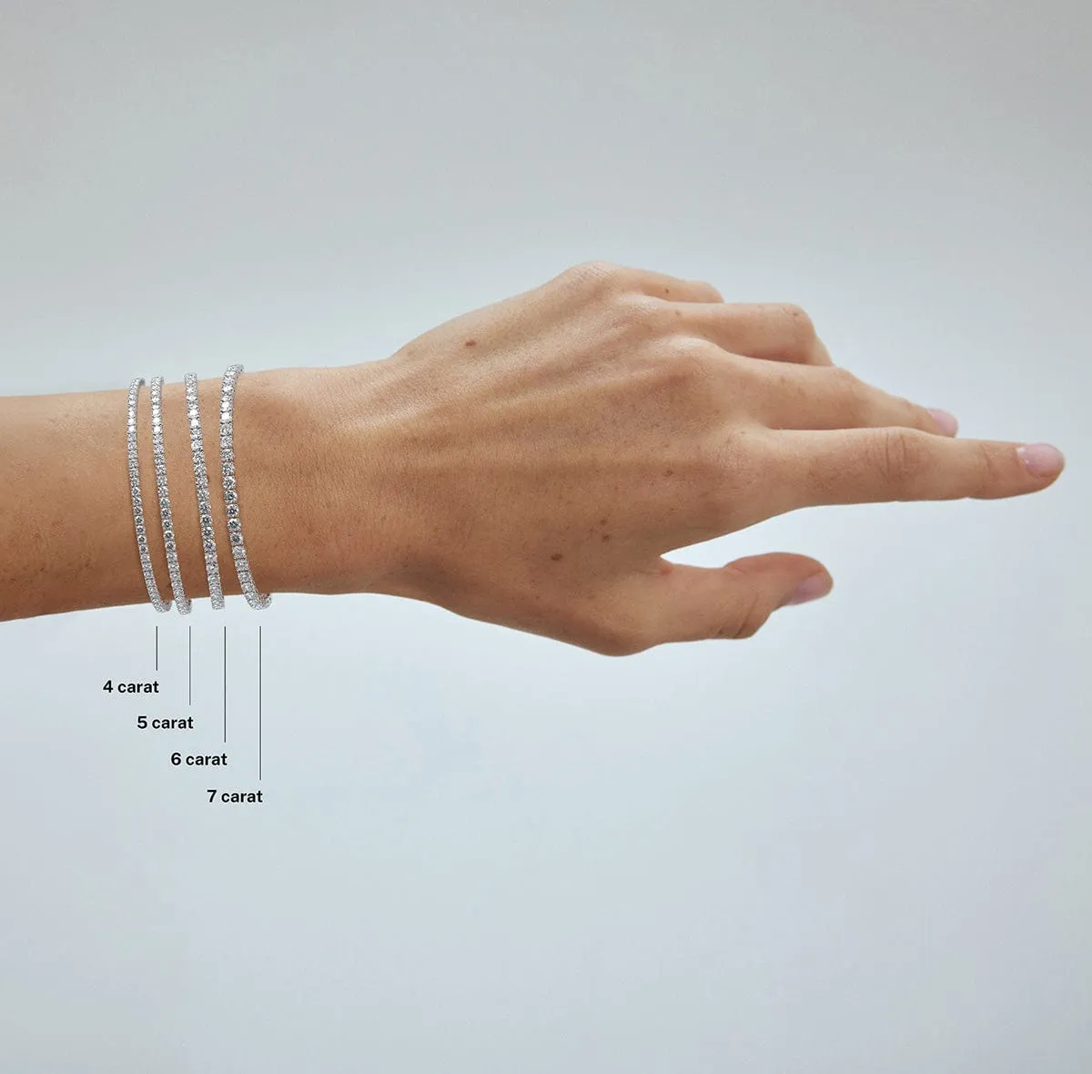 4 carat Diamond Tennis Bracelet
