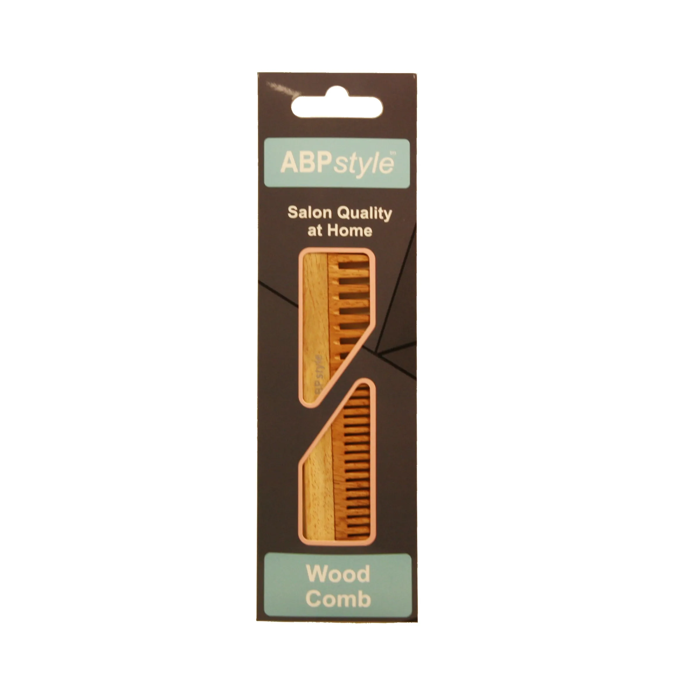 ABPStyle, 7.5in Neem Wood Styling Comb. Anti-Static, Damage Free, Promotes Hair Growth, Environmentally Friendly