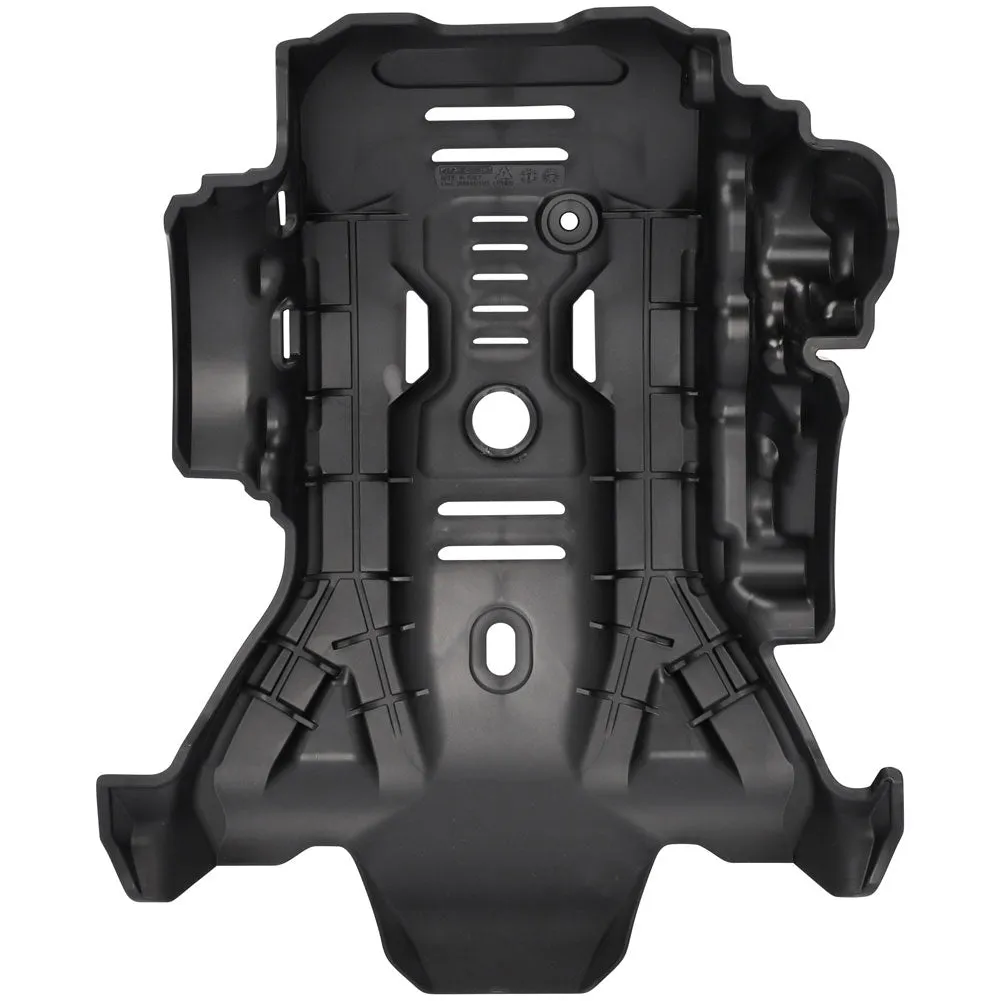 Acerbis Plastic Offroad Skid Plate with Linkage Guard Black