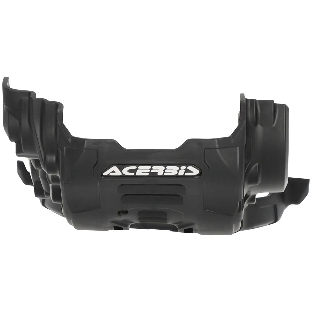 Acerbis Plastic Offroad Skid Plate with Linkage Guard Black