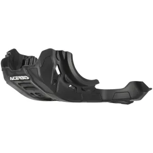 Acerbis Plastic Offroad Skid Plate with Linkage Guard Black