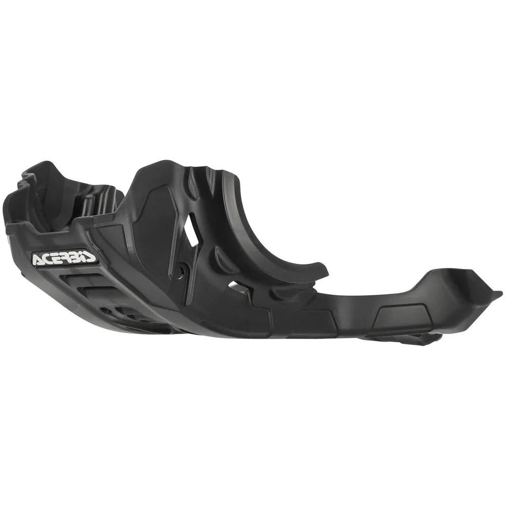 Acerbis Plastic Offroad Skid Plate with Linkage Guard Black