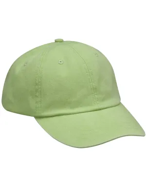 Adams Low-Profile Washed Pigment-Dyed Cap | Lime