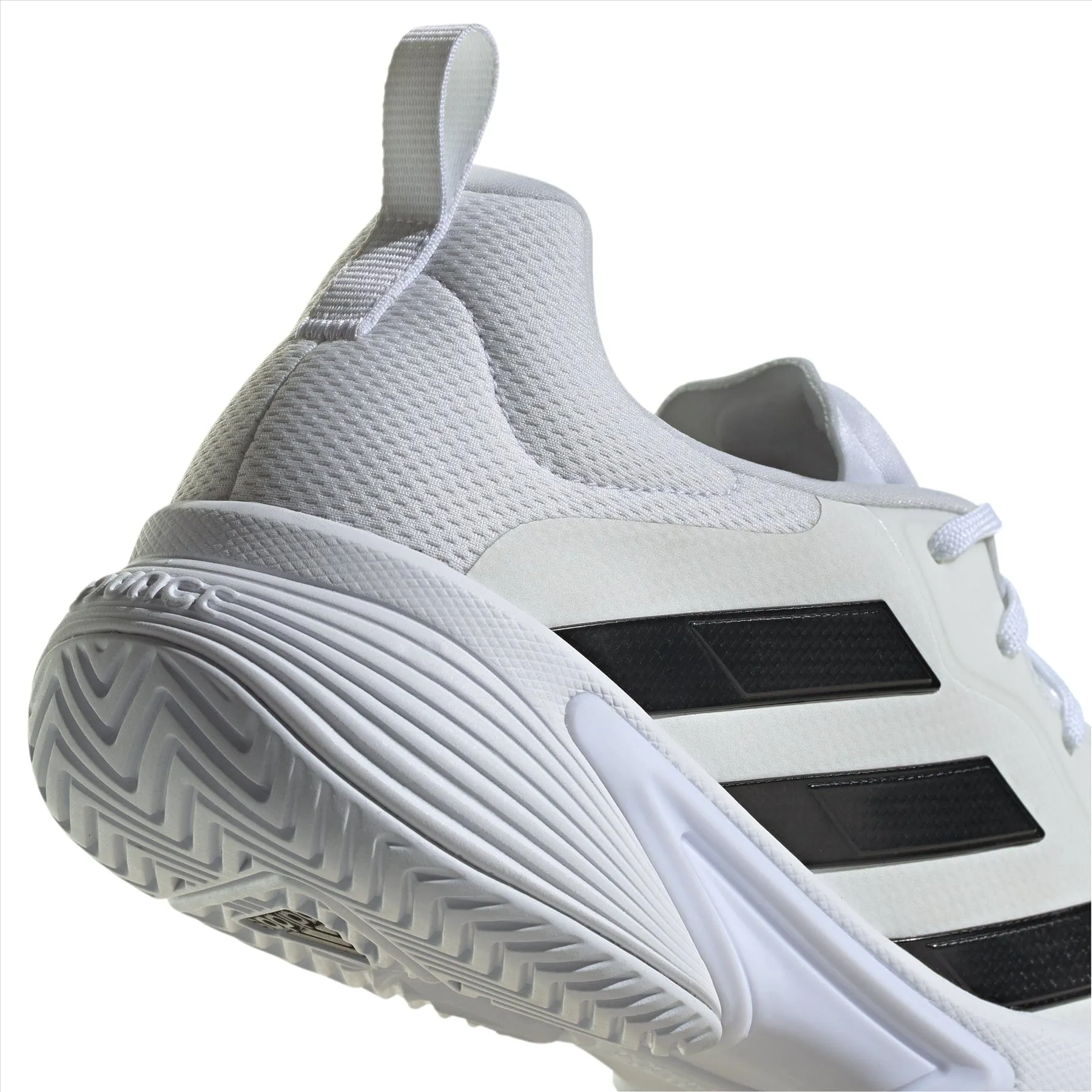 adidas Barricade Mens Tennis Shoes - White / Black