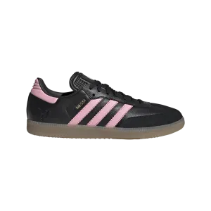adidas SAMBA MESSI Indoor Soccer Shoes | Core Black-Gold Metallic-Gum | Men's