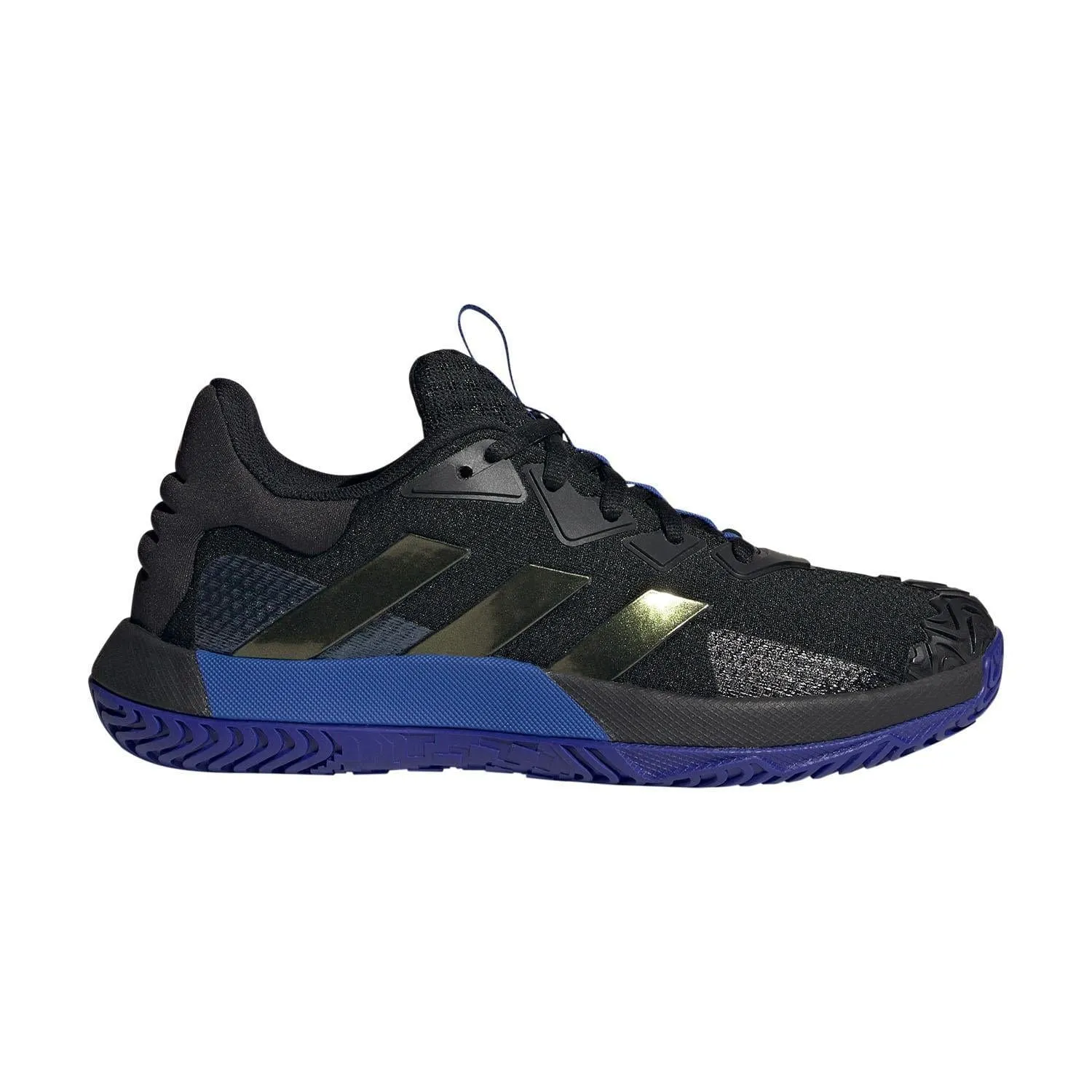 adidas SoleMatch Control Mens Tennis Shoes - Black / Blue