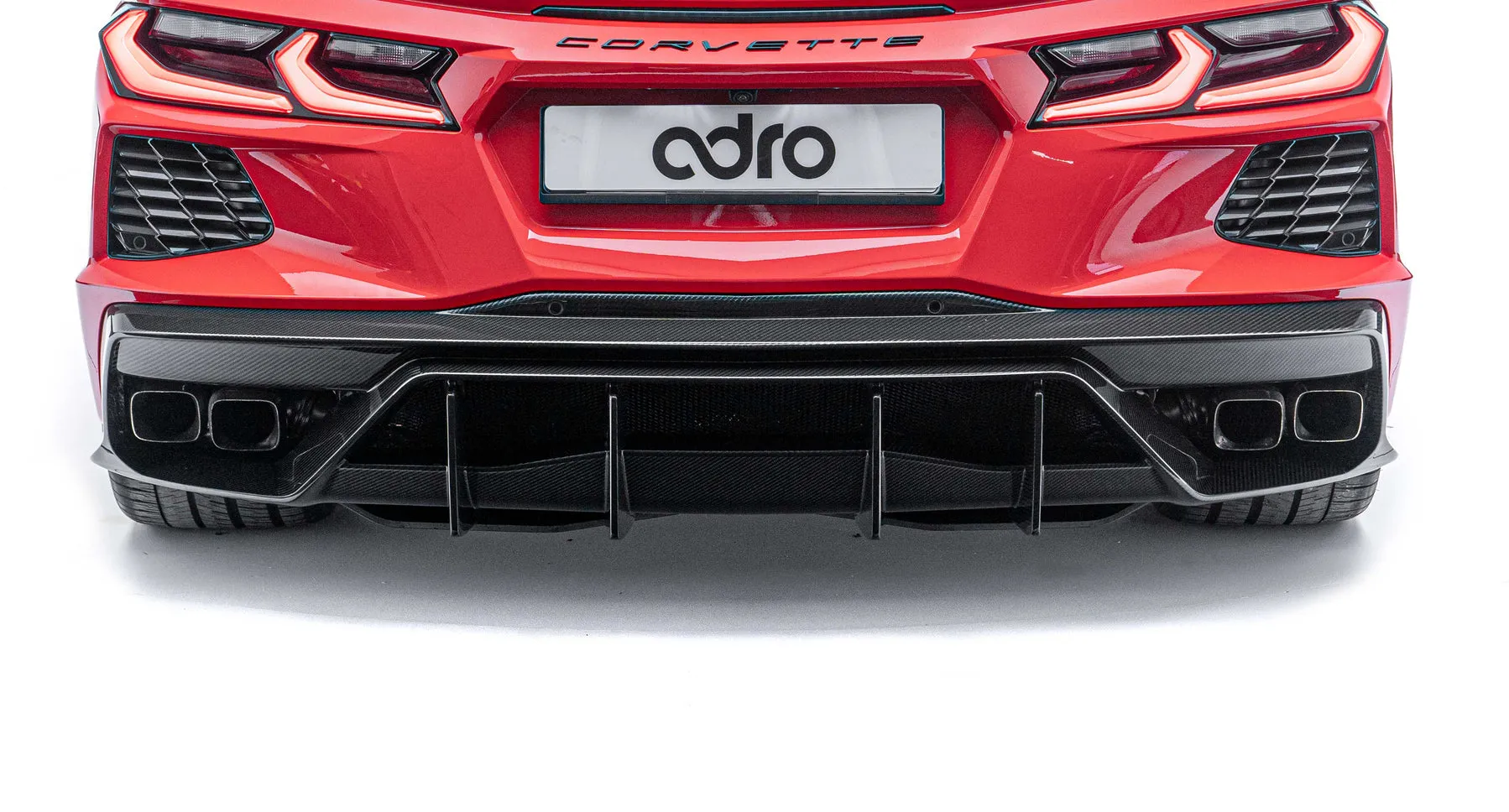ADRO C8 Corvette Carbon Rear Diffuser