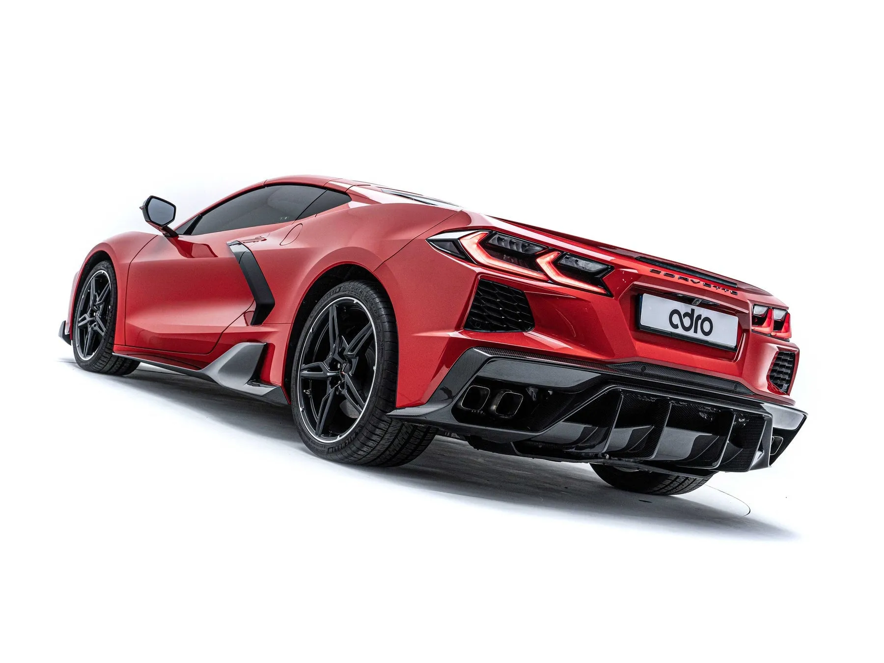 ADRO C8 Corvette Carbon Rear Diffuser