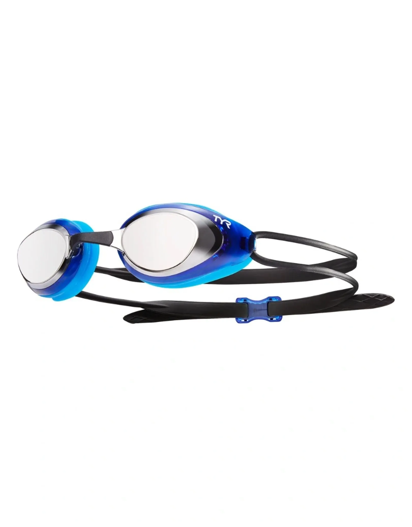 Adult Black Hawk Racing Mirrored Swim Goggle
