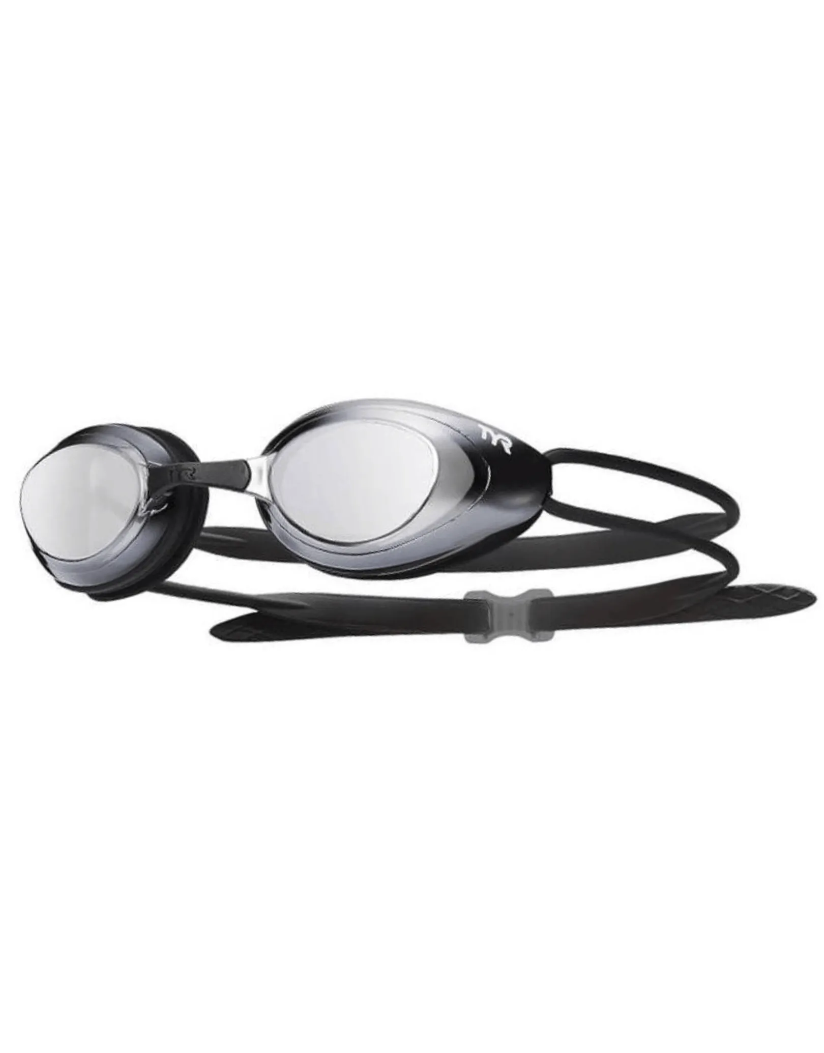 Adult Black Hawk Racing Mirrored Swim Goggle