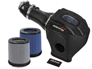 aFe Black Series Momentum GT Carbon Fiber Air Intake Dodge Challenger Hellcat (17-18) V8 6.2L SC HEMI