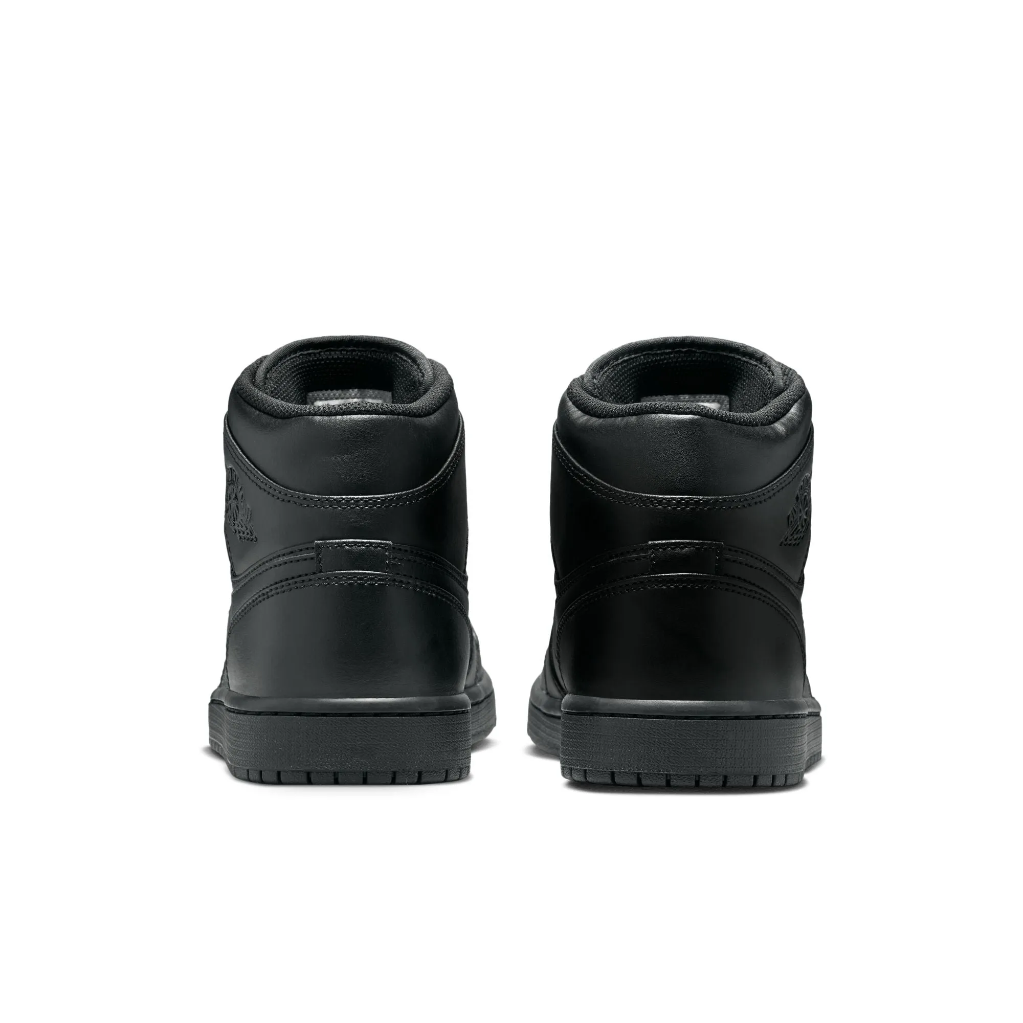 AIR JORDAN 1 MID 554724-093 - BLACK/BLACK