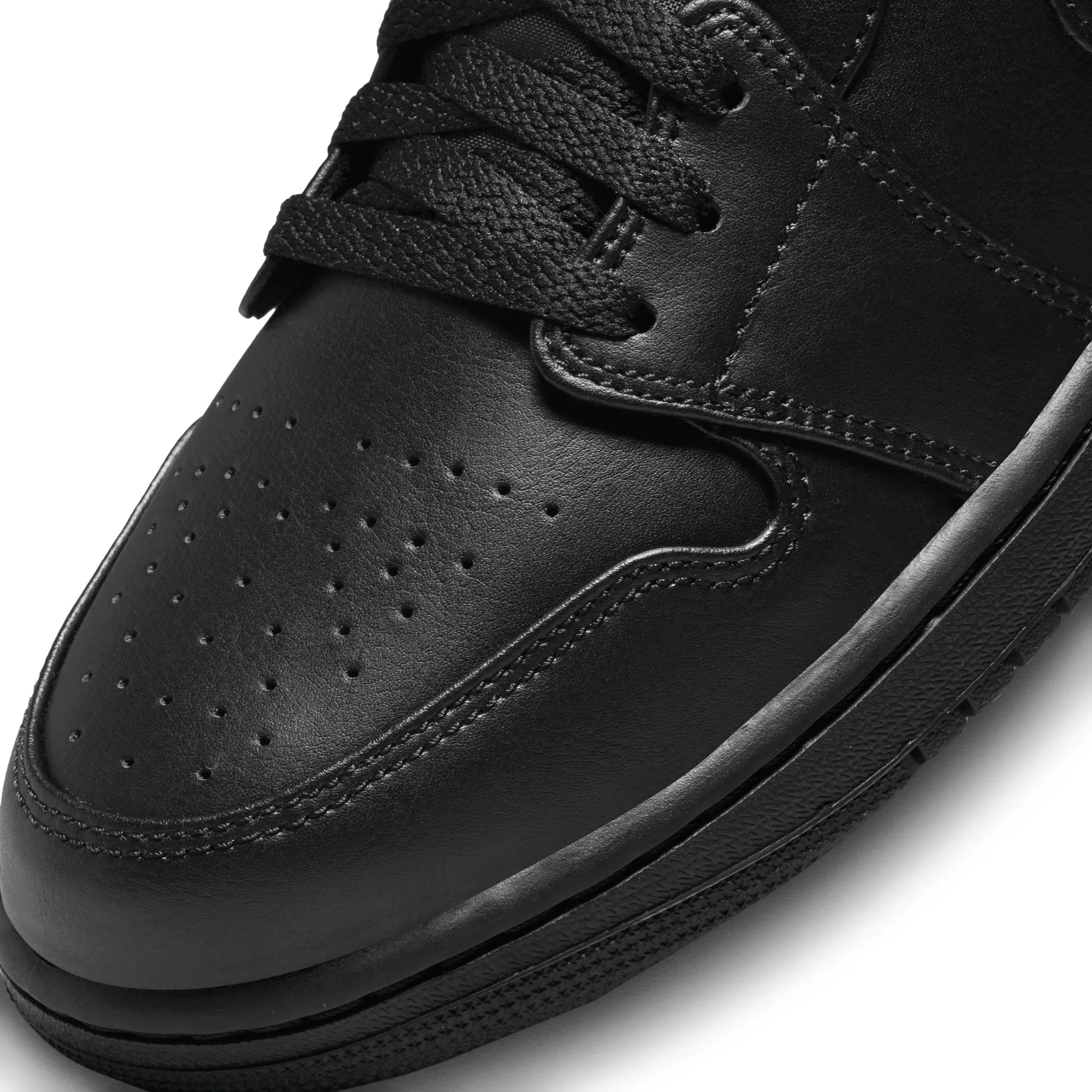 AIR JORDAN 1 MID 554724-093 - BLACK/BLACK