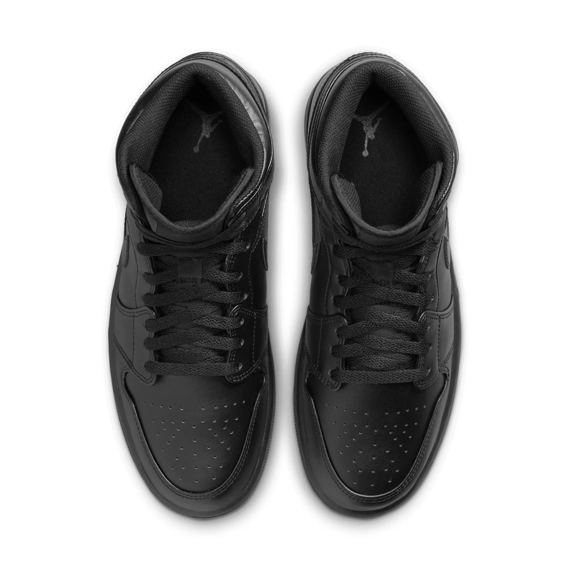 AIR JORDAN 1 MID 554724-093 - BLACK/BLACK