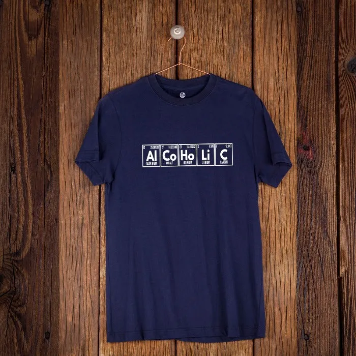 Alcoholic Breaking Bad Theme T-Shirt