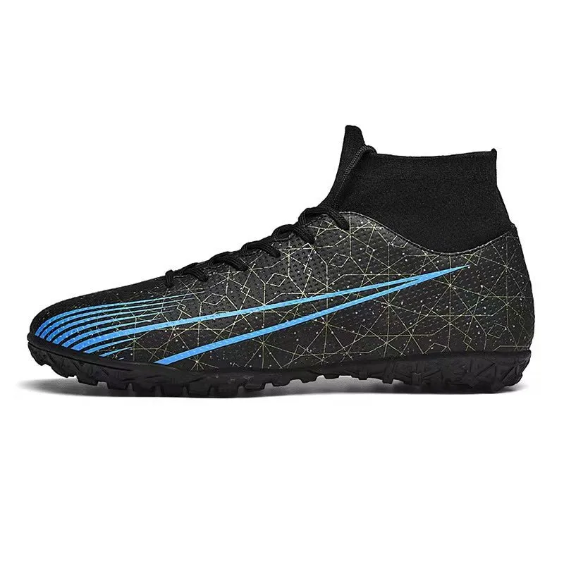 All-Season Kids Soccer Cleats for AG and TF Surfaces