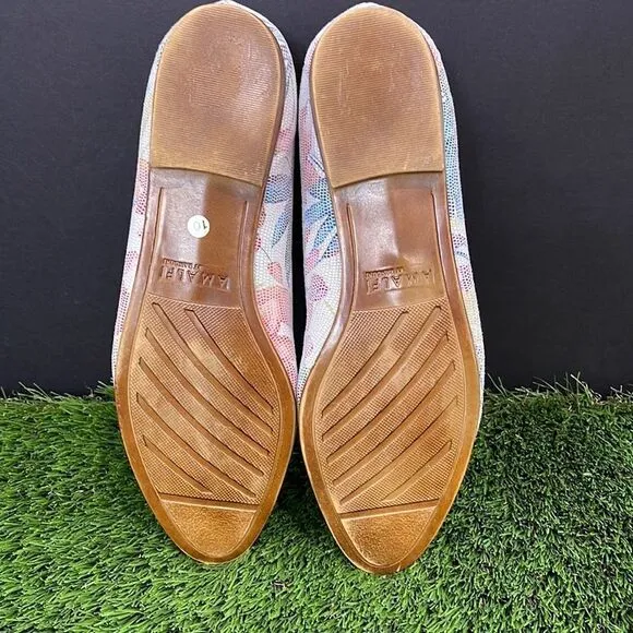 Amalfi Oste Floral Loafer with Gold Hardware