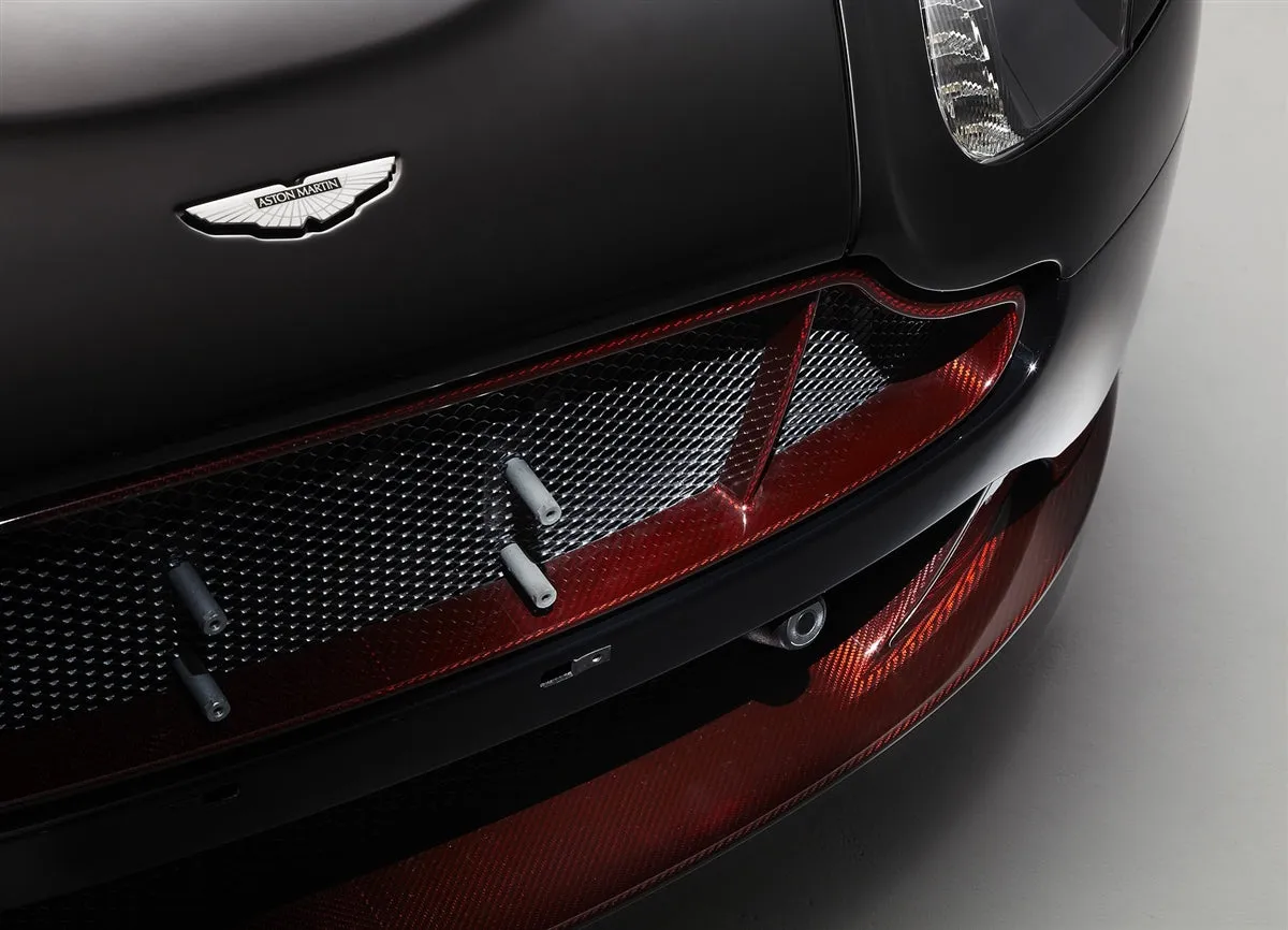 Aston Martin V12 Vantage Special Edition Red Carbon Fiber Front Splitter