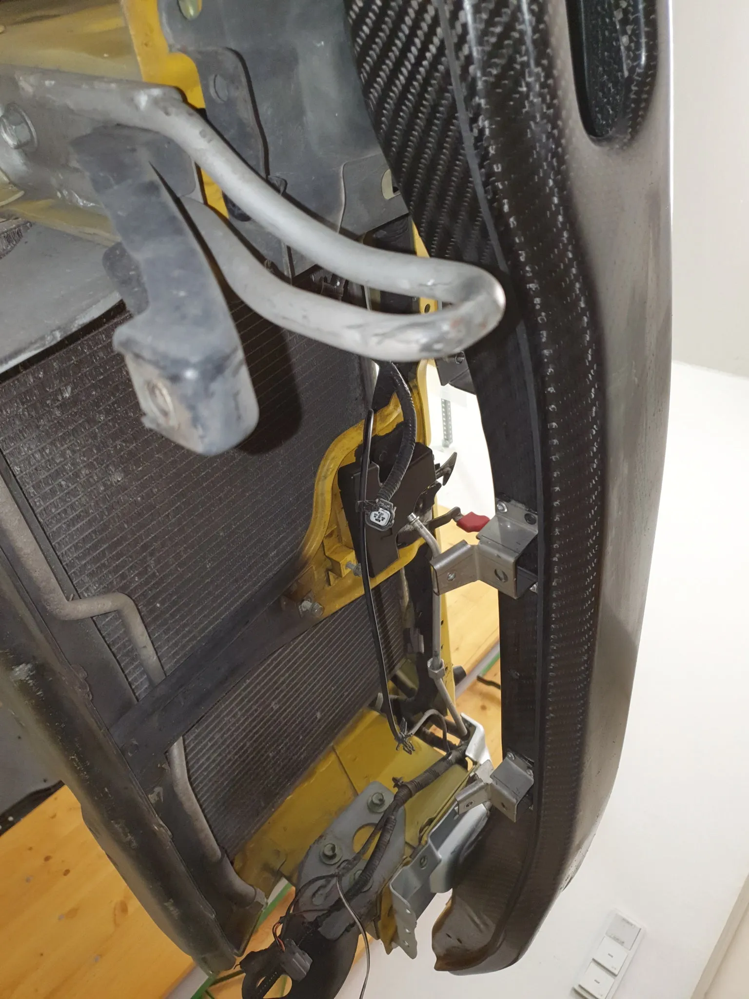ATR NSX Bumper Beam Front - Dry Carbon