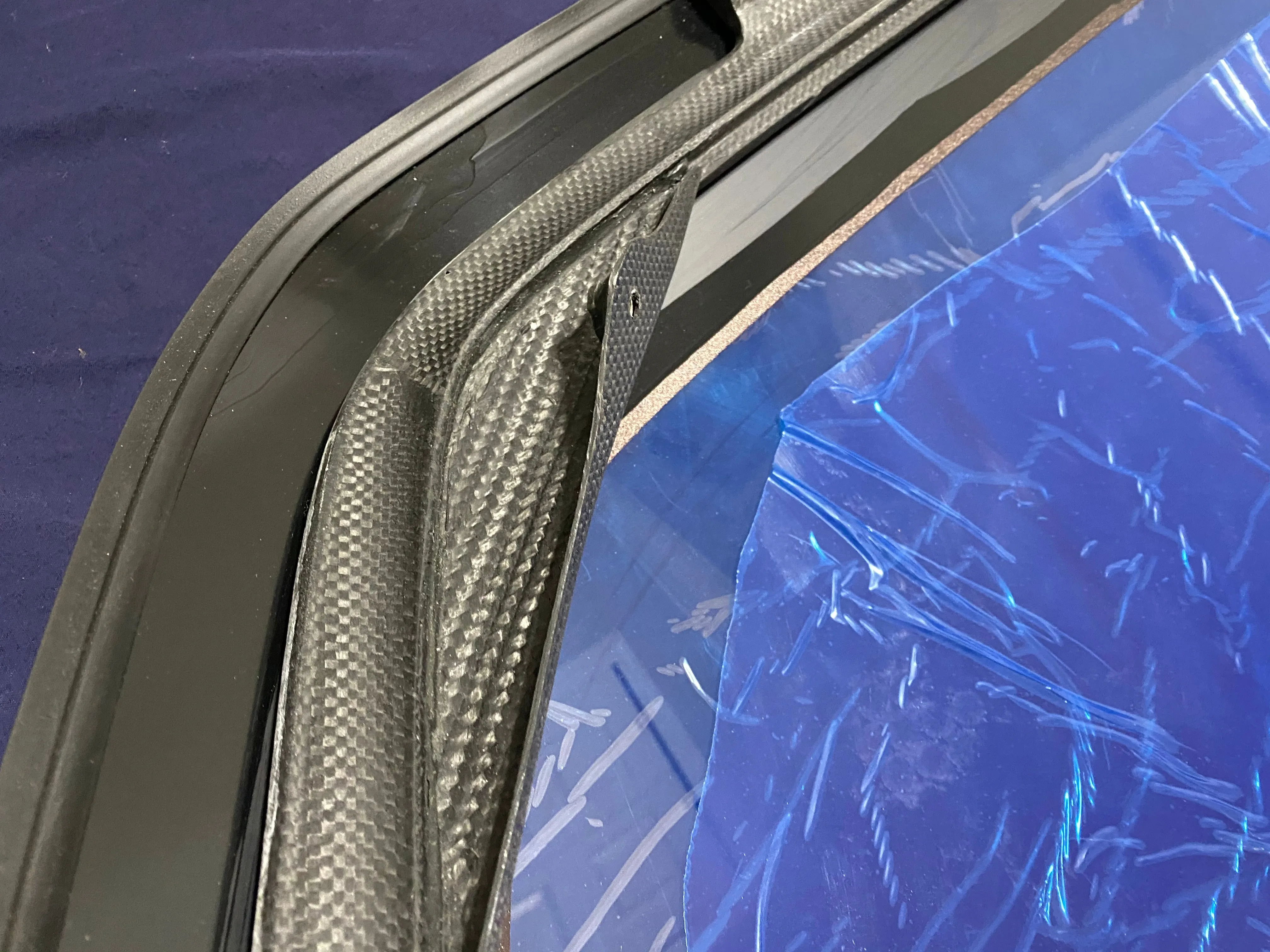 ATR NSX Rear Hatch Frame - Dry Carbon