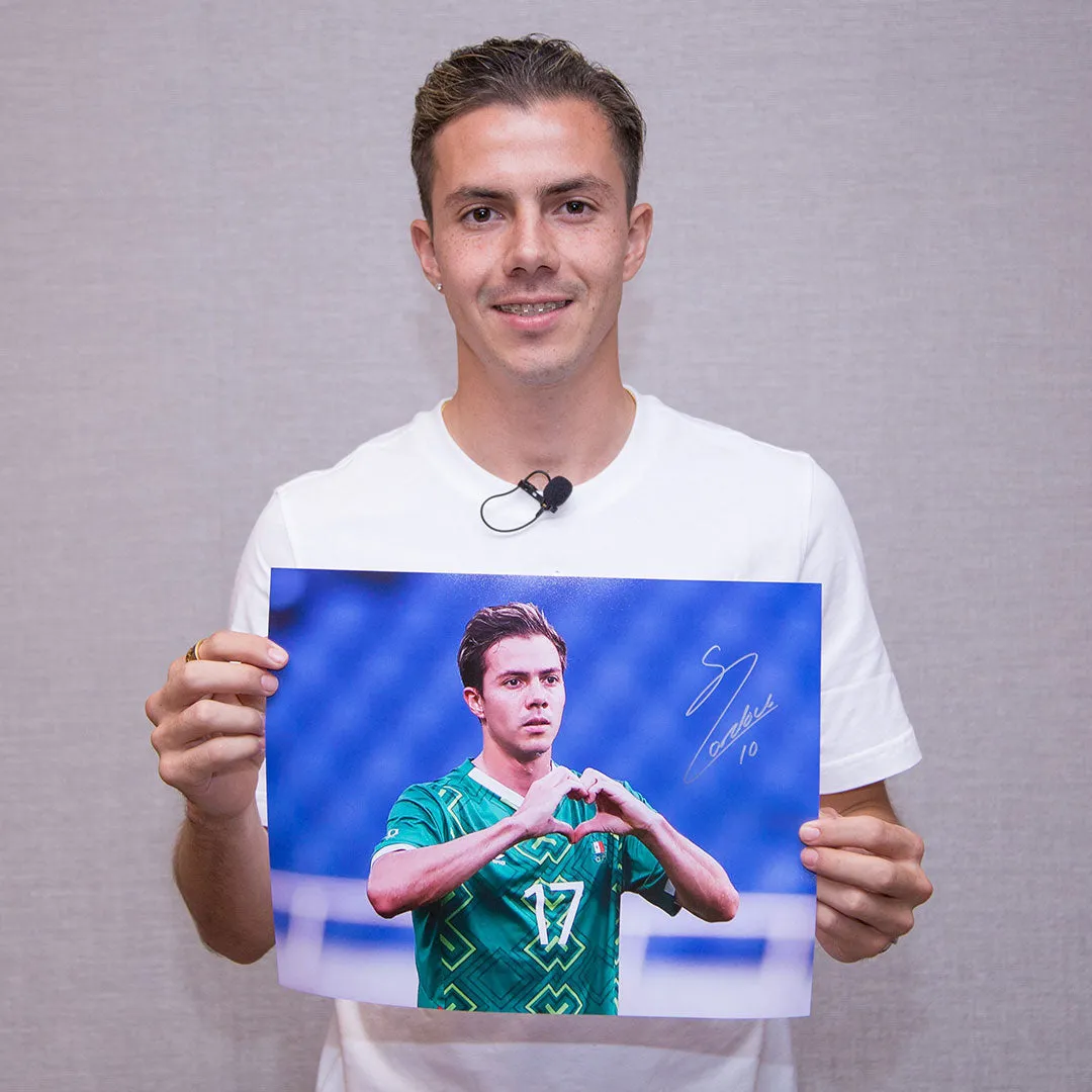 Authentically Signed Sebastian Cordova Mexico National Team Olympics 2021 Image