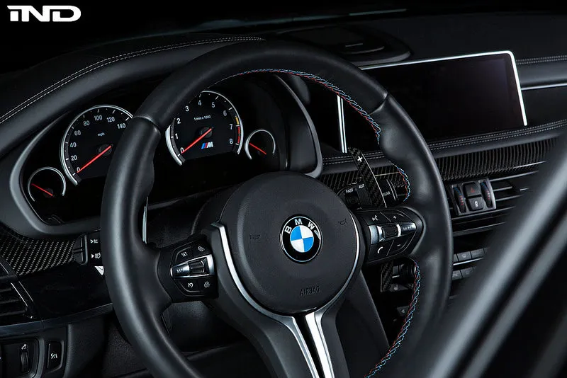 AutoTecknic F-Chassis Dry Carbon Shift Paddle Set - DCT