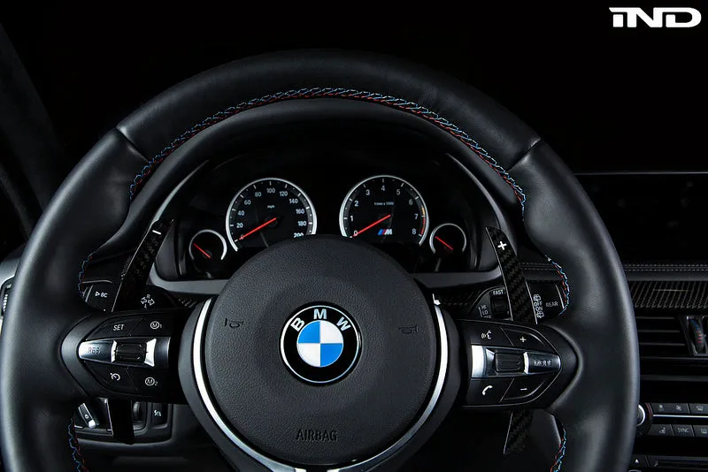 AutoTecknic F-Chassis Dry Carbon Shift Paddle Set - DCT