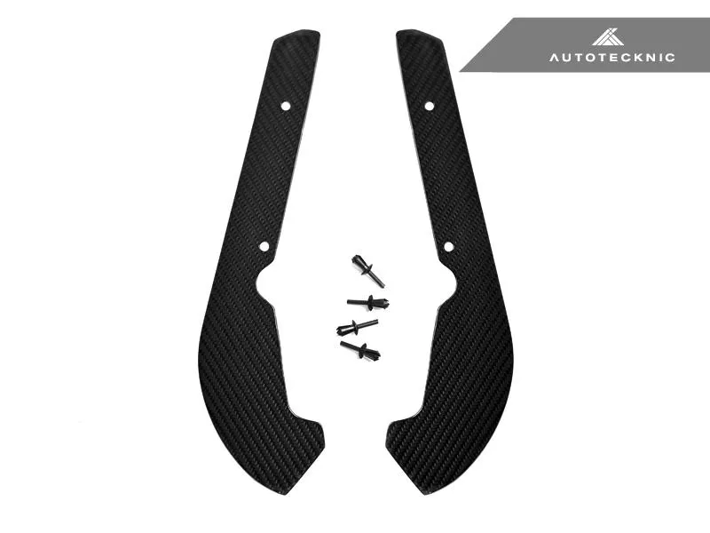 AutoTecknic F8X M3 / M4 Carbon Fiber Front Splash Guard Set