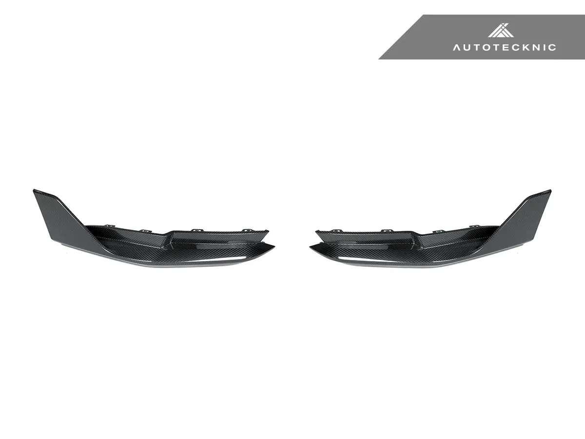 AutoTecknic G8X M3 / M4 Dry Carbon Performance Rear Splitter Set