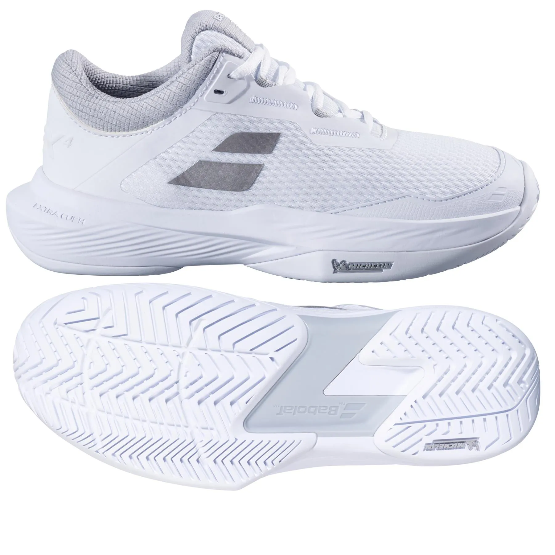 Babolat SFX 4 All Court 2025 Womens Tennis Shoes - White / Silver