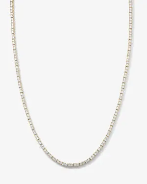 Baby Heiress Tennis Necklace- 15"
