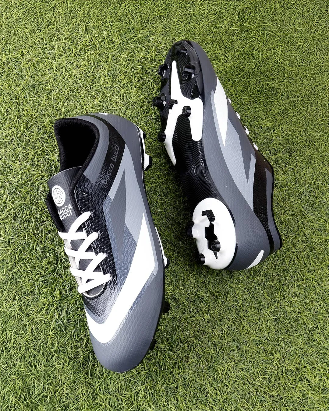 Bacca Bucci “Strike X” Firm ground Football Shoes | Lightweight Soccer Cleats with High-Traction Studs