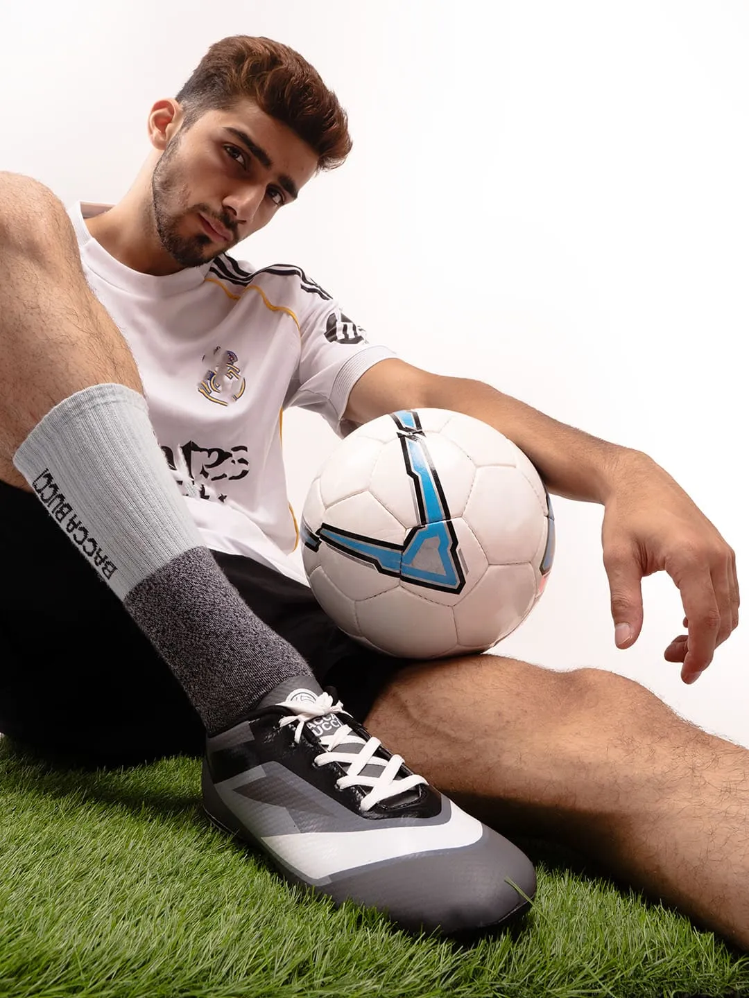 Bacca Bucci “Strike X” Firm ground Football Shoes | Lightweight Soccer Cleats with High-Traction Studs